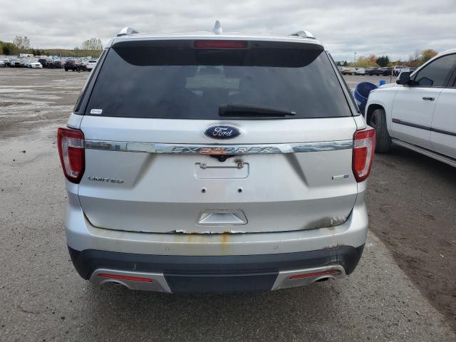 1FM5K8F86GGD06760 - 2016 FORD EXPLORER LIMITED Արծաթագույն լուսանկար 6