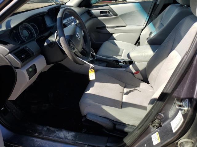 1HGCR2F35FA241914 - 2015 HONDA ACCORD LX GRAY photo 7