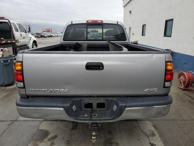 5TBBN44194S435163 - 2004 TOYOTA TUNDRA ACCESS CAB SR5 SILVER photo 6