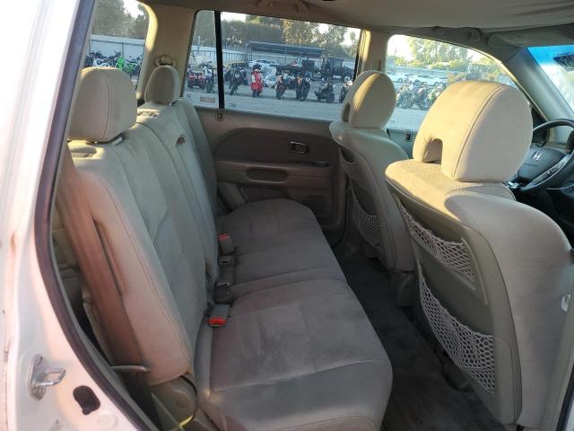 5FNYF28416B019722 - 2006 HONDA PILOT EX WHITE photo 11