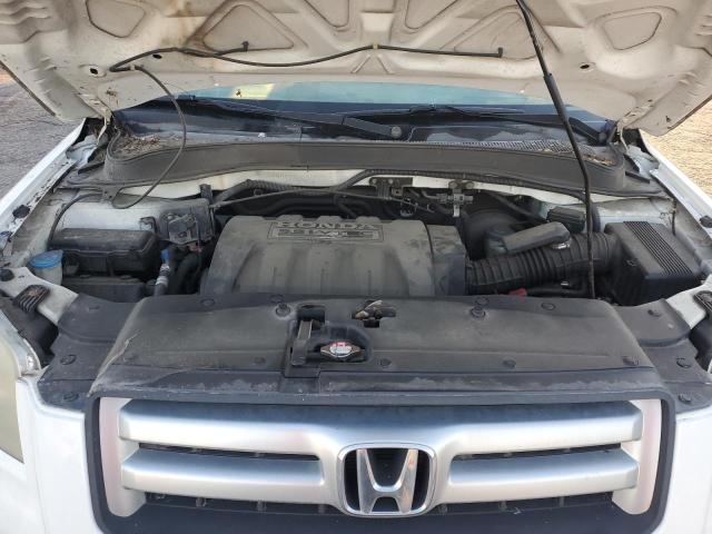 5FNYF28416B019722 - 2006 HONDA PILOT EX WHITE photo 12