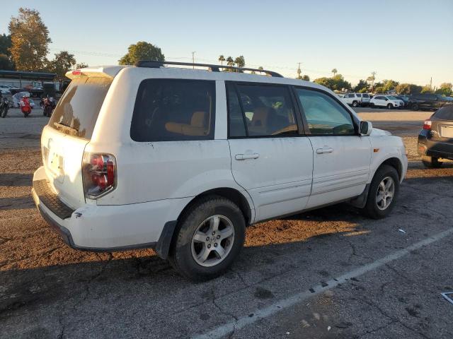 5FNYF28416B019722 - 2006 HONDA PILOT EX WHITE photo 3