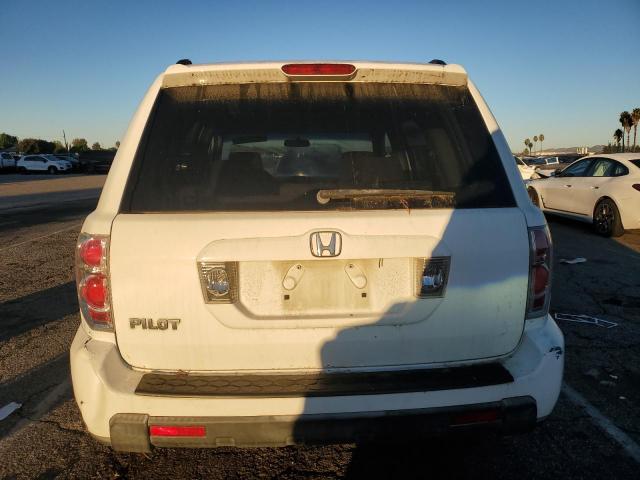 5FNYF28416B019722 - 2006 HONDA PILOT EX WHITE photo 6