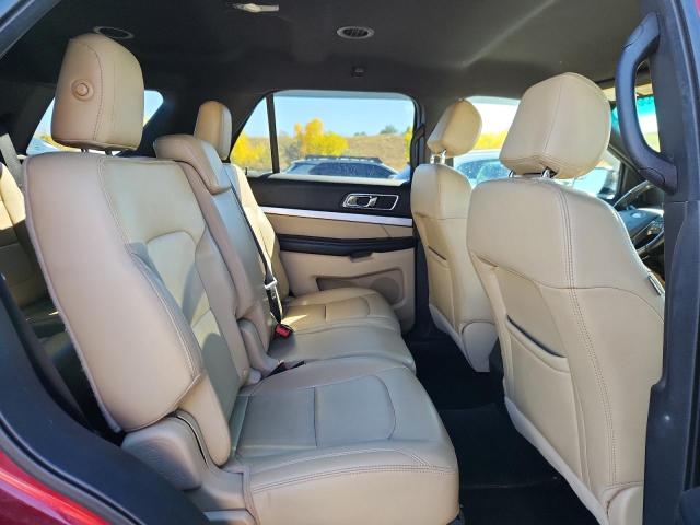 1FM5K8D81GGC51167 - 2016 FORD EXPLORER XLT წითელი ფოტო 11