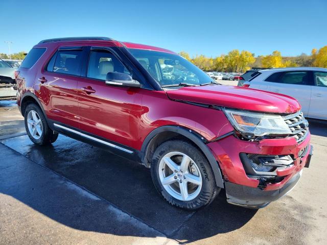 1FM5K8D81GGC51167 - 2016 FORD EXPLORER XLT წითელი ფოტო 4