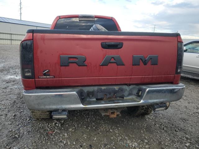 3D7KS28CX7G746514 - 2007 DODGE RAM 2500 ST Красный фото 6