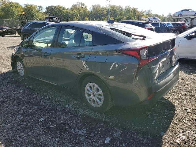 JTDKARFU5K3094365 - 2019 TOYOTA PRIUS رمادي صورة 2