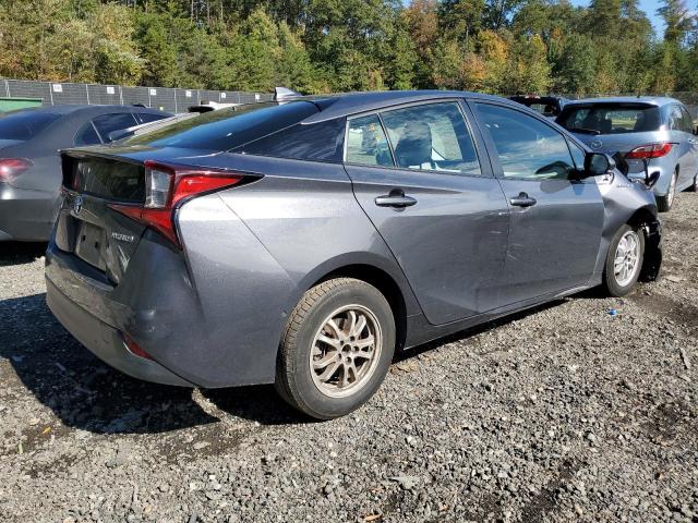 JTDKARFU5K3094365 - 2019 TOYOTA PRIUS رمادي صورة 3