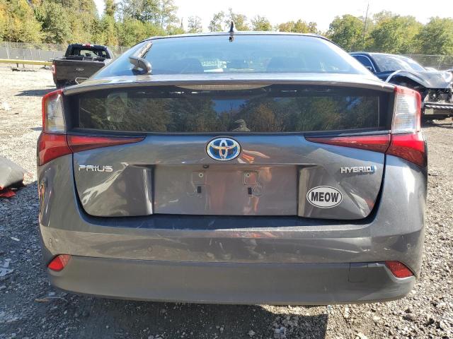 JTDKARFU5K3094365 - 2019 TOYOTA PRIUS رمادي صورة 6