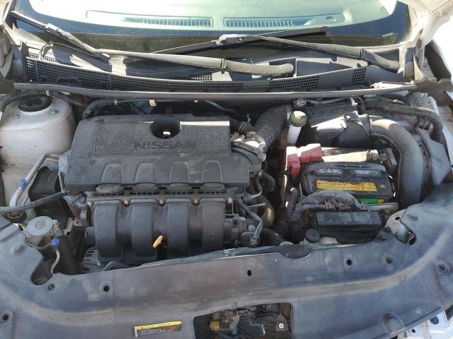 3N1AB7AP0FL686929 - 2015 NISSAN SENTRA S Blanc photo 11