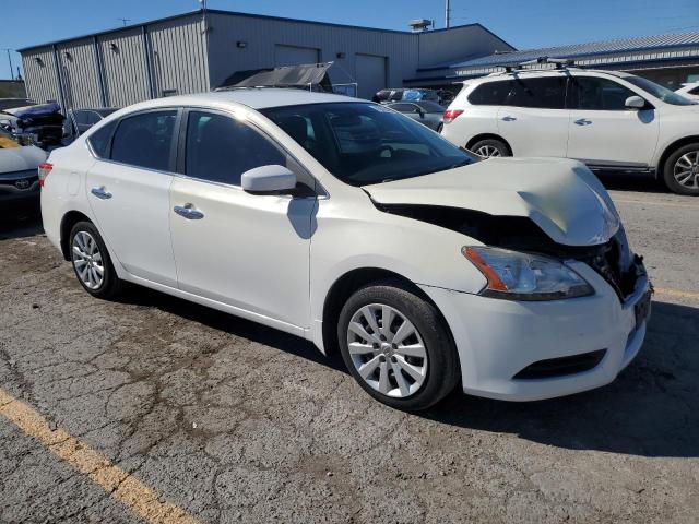 3N1AB7AP0FL686929 - 2015 NISSAN SENTRA S Blanc photo 4
