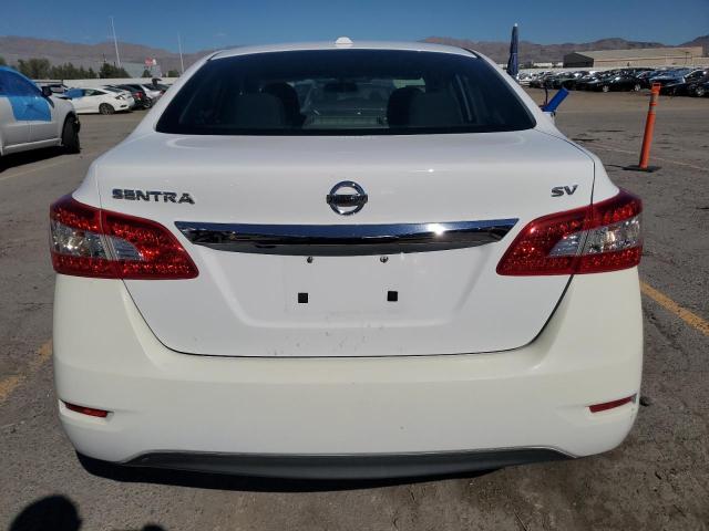 3N1AB7AP0FL686929 - 2015 NISSAN SENTRA S Blanc photo 6