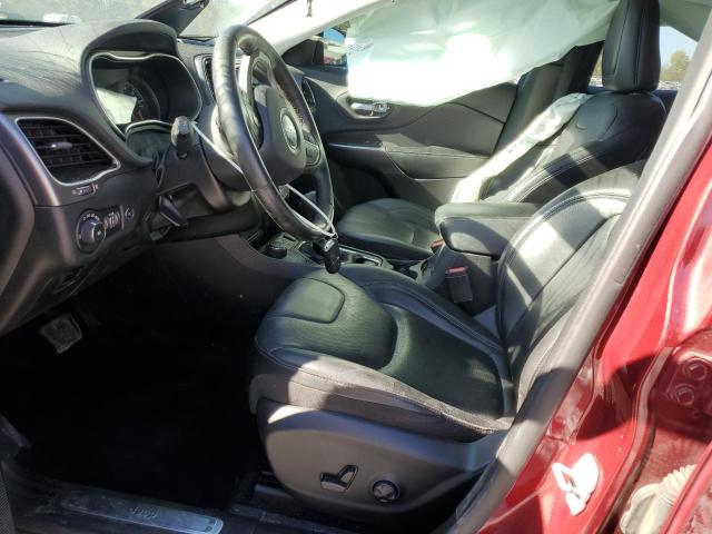 1C4PJMDX8KD364172 - 2019 JEEP CHEROKEE LIMITED BURGUNDY photo 7