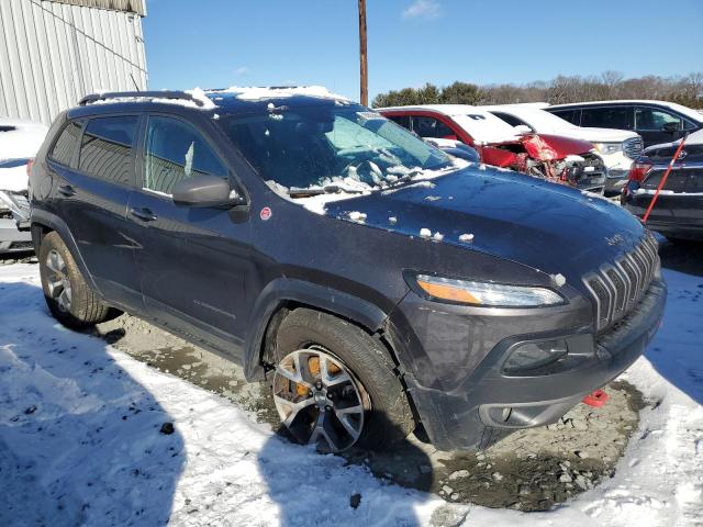 1C4PJMBS2EW212257 - 2014 JEEP CHEROKEE TRAILHAWK GRAY photo 4