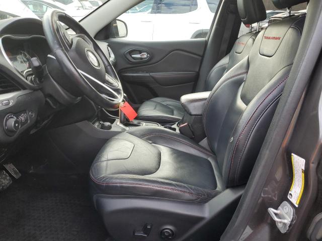 1C4PJMBS2EW212257 - 2014 JEEP CHEROKEE TRAILHAWK GRAY photo 7