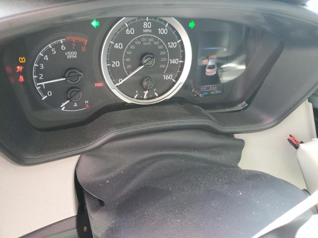 5YFEPMAE4NP319675 - 2022 TOYOTA COROLLA LE Siyah fotoğraf 9