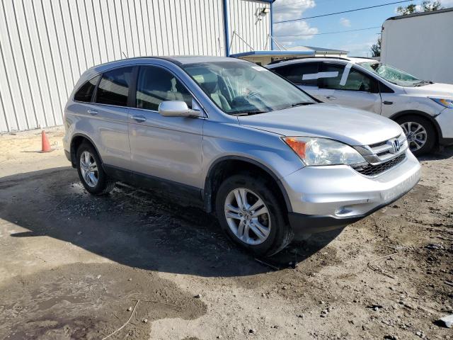 5J6RE3H73BL048731 - 2011 HONDA CR-V EXL SILVER photo 4