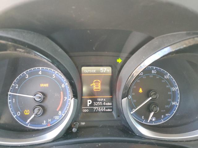 5YFBURHE0GP408984 - 2016 TOYOTA COROLLA L CHARCOAL photo 9