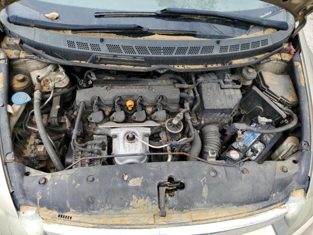 1HGFA165X7L074374 - 2007 HONDA CIVIC LX 金色 照片 11