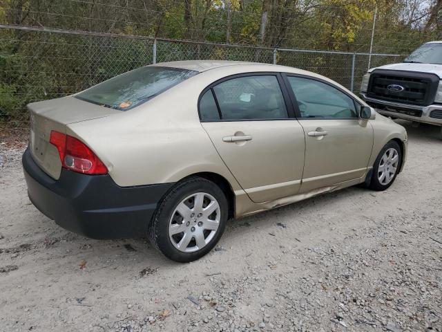 1HGFA165X7L074374 - 2007 HONDA CIVIC LX 金色 照片 3