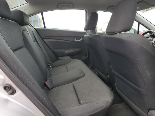 19XFB2F52EE025578 - 2014 HONDA CIVIC LX SILVER photo 10