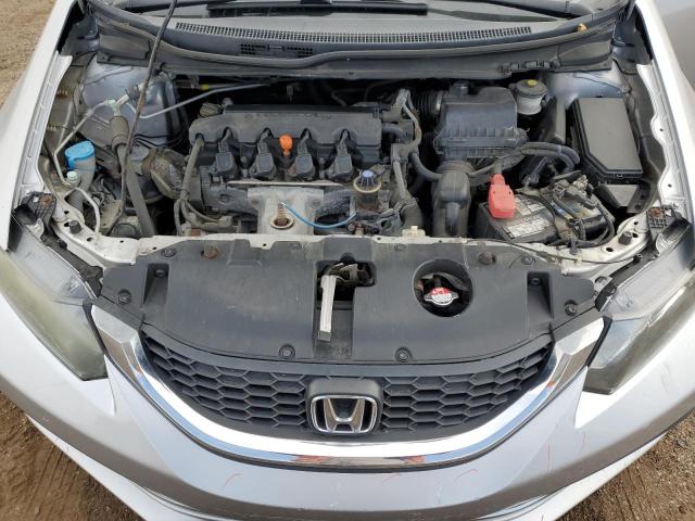 19XFB2F52EE025578 - 2014 HONDA CIVIC LX SILVER photo 11