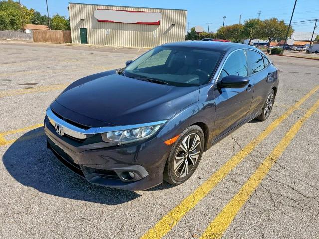 2HGFC1F36HH648234 - 2017 HONDA CIVIC EX GRAY photo 2