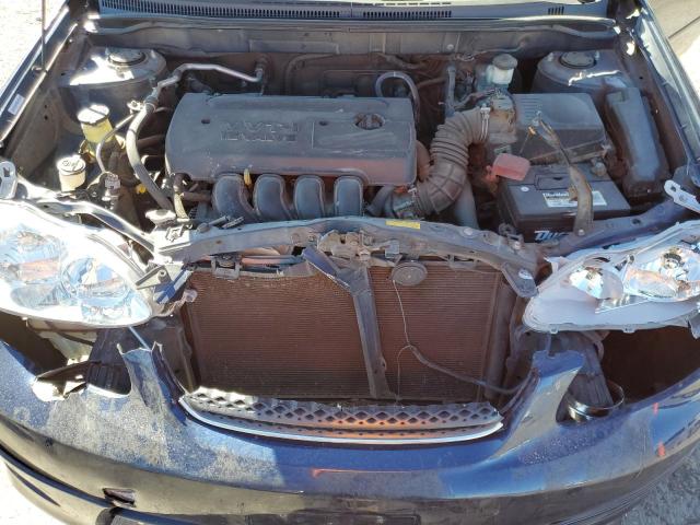 1NXBR32E38Z984155 - 2008 TOYOTA COROLLA CE BLUE photo 11