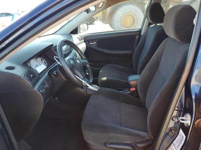 1NXBR32E38Z984155 - 2008 TOYOTA COROLLA CE BLUE photo 7