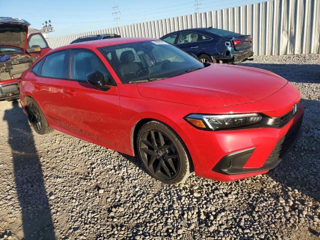 2HGFE2F50RH515522 - 2024 HONDA CIVIC SPORT 红色 照片 4