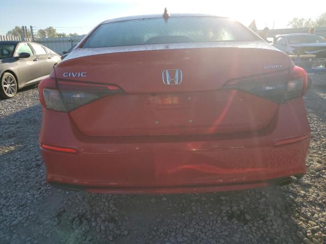 2HGFE2F50RH515522 - 2024 HONDA CIVIC SPORT 红色 照片 6