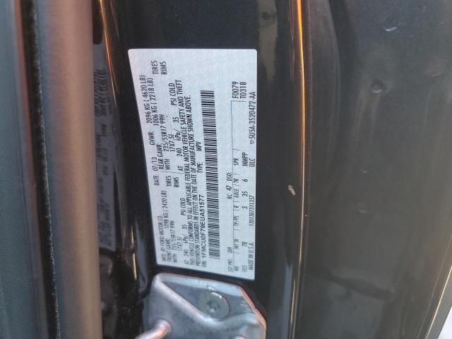 1FMCU0F79EUA51577 - 2014 FORD ESCAPE S 黑色 照片 13
