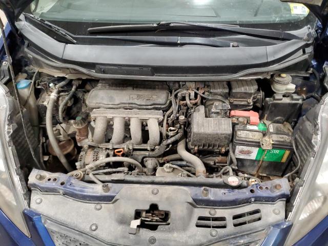 JHMGE8H36DC017675 - 2013 HONDA FIT Կապույտ լուսանկար 12
