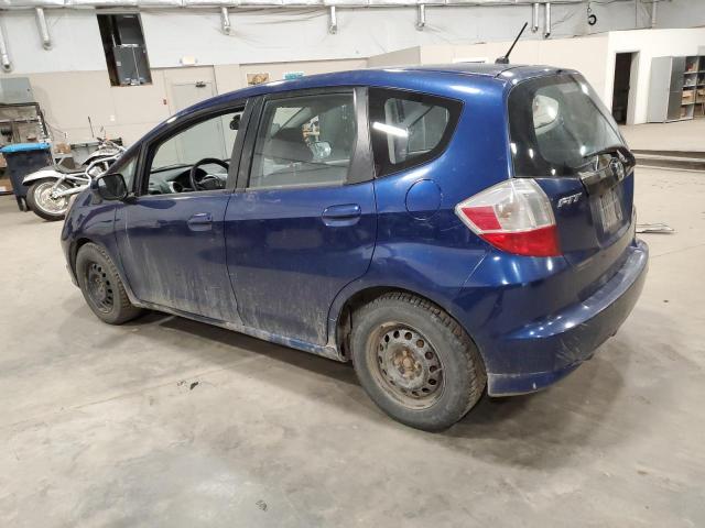 JHMGE8H36DC017675 - 2013 HONDA FIT Կապույտ լուսանկար 2
