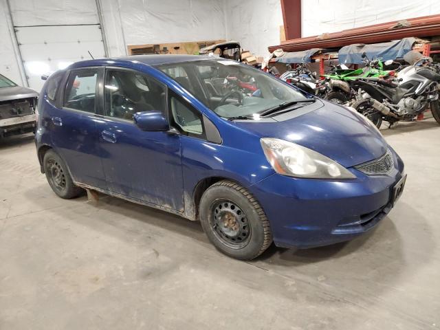 JHMGE8H36DC017675 - 2013 HONDA FIT Կապույտ լուսանկար 4