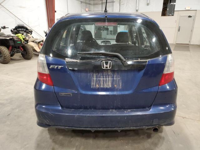 JHMGE8H36DC017675 - 2013 HONDA FIT Կապույտ լուսանկար 6