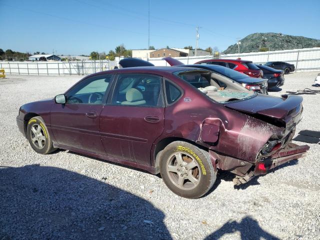 2G1WH52K949239355 - 2004 CHEVROLET IMPALA LS MAROON photo 2