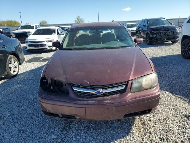 2G1WH52K949239355 - 2004 CHEVROLET IMPALA LS MAROON photo 5