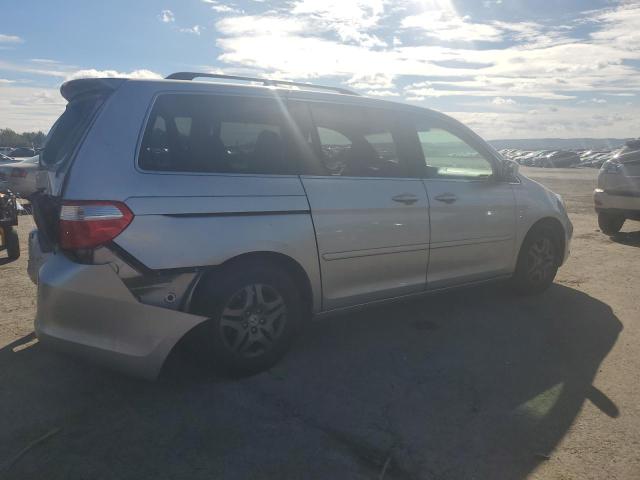 5FNRL38767B414204 - 2007 HONDA ODYSSEY EXL SILVER photo 3