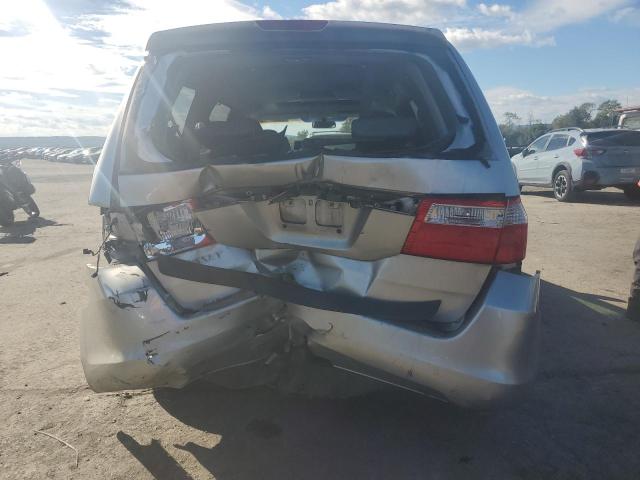 5FNRL38767B414204 - 2007 HONDA ODYSSEY EXL SILVER photo 6