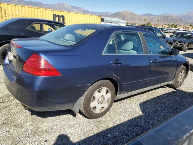 1HGCM56476A019948 - 2006 HONDA ACCORD LX BLUE photo 3