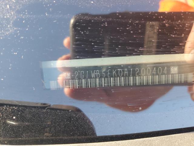 2G1WB5EK0A1200404 - 2010 CHEVROLET IMPALA LT 银色 照片 13