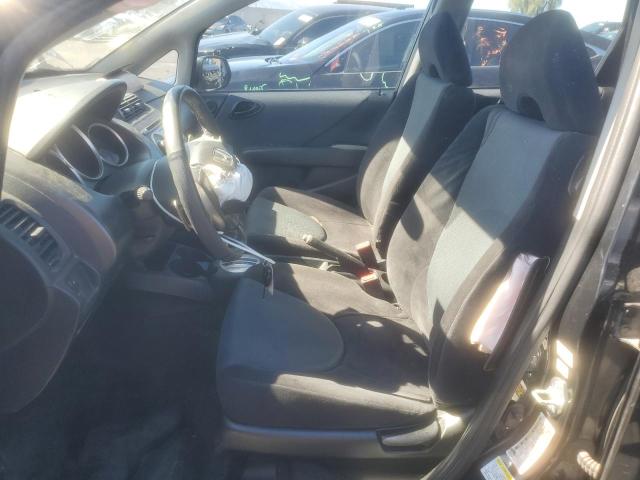 JHMGD38618S072305 - 2008 HONDA FIT SPORT შავი ფოტო 7
