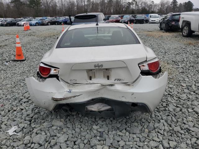 JF1ZNAA11D2700549 - 2013 TOYOTA SCION FR-S WHITE photo 6