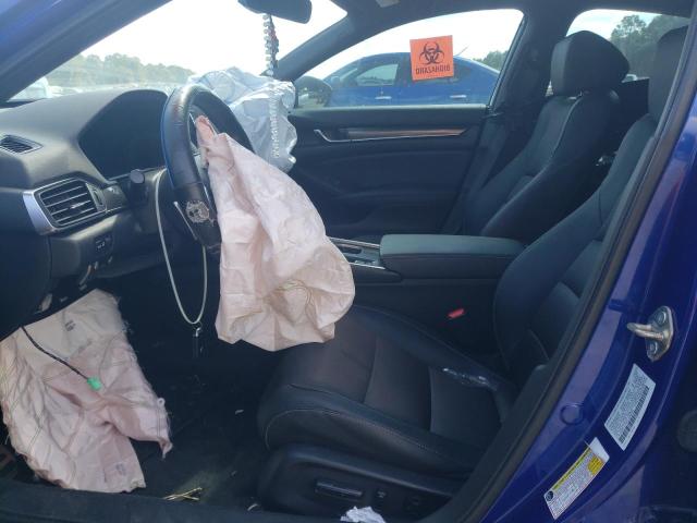1HGCV1F37LA093508 - 2020 HONDA ACCORD SPORT BLUE photo 7