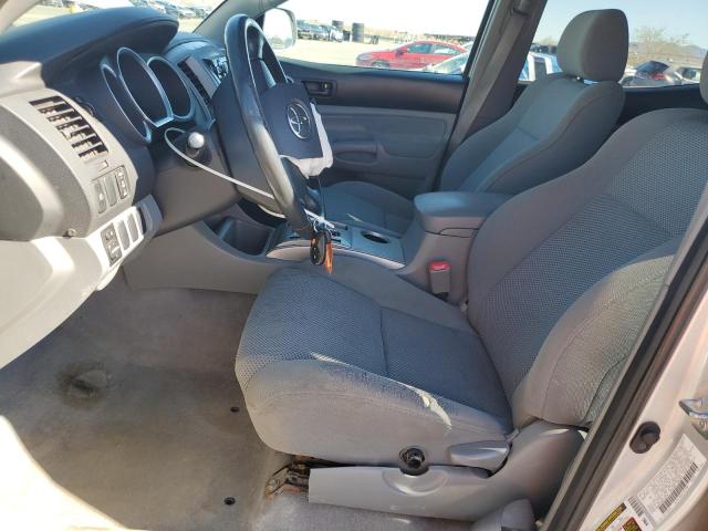 3TMLU42N28M018879 - 2008 TOYOTA TACOMA DOUBLE CAB Сріблястий фото 7