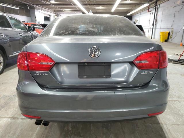 3VWDP7AJXCM417542 - 2012 VOLKSWAGEN JETTA SE GRAY photo 6