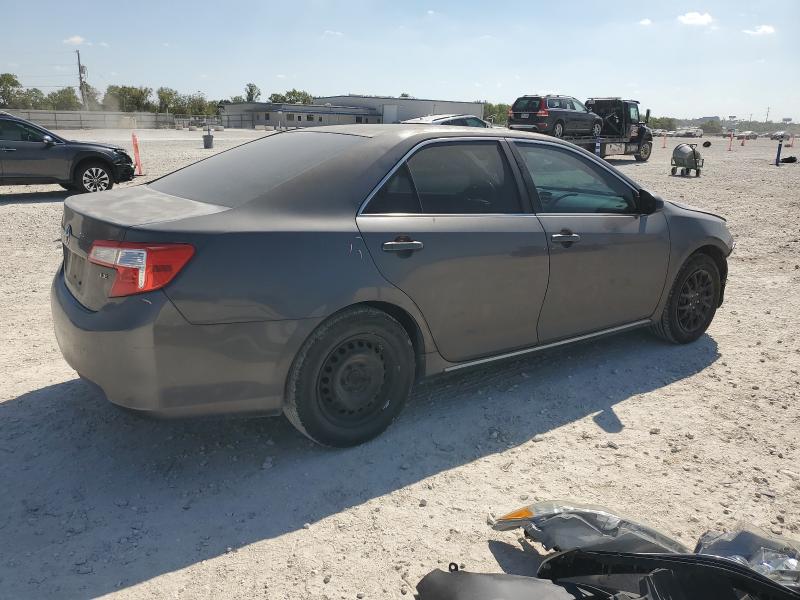 4T4BF1FK6CR199043 - 2012 TOYOTA CAMRY BASE GRAY photo 3
