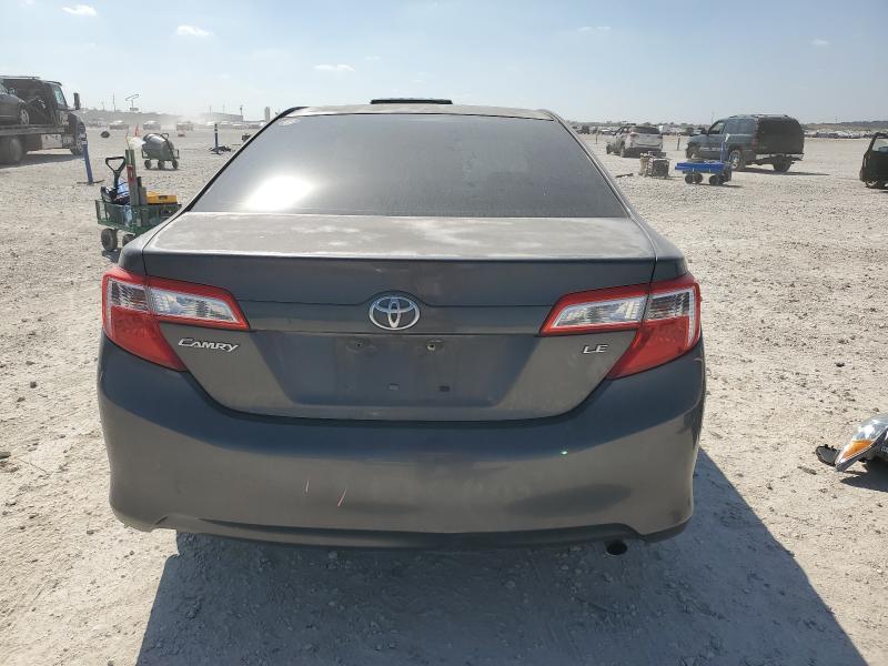 4T4BF1FK6CR199043 - 2012 TOYOTA CAMRY BASE GRAY photo 6