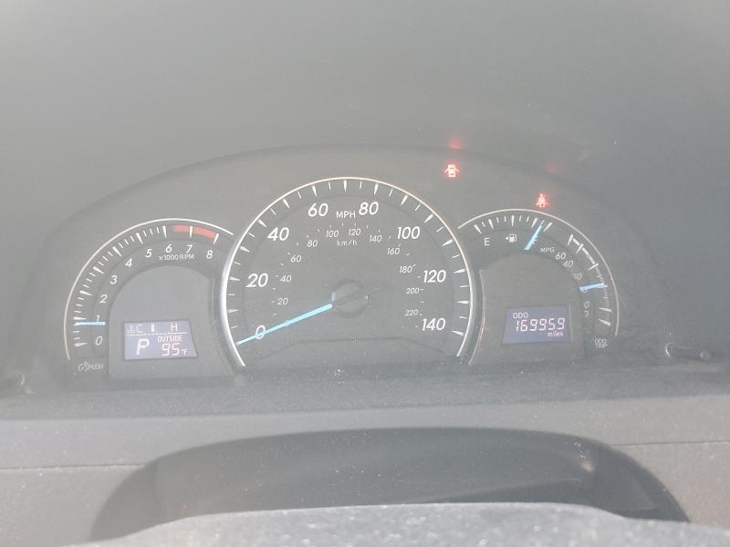 4T4BF1FK6CR199043 - 2012 TOYOTA CAMRY BASE GRAY photo 9